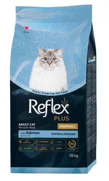 Reflex Plus Hairball Adult Cat Food-Salmon (1.5kg)