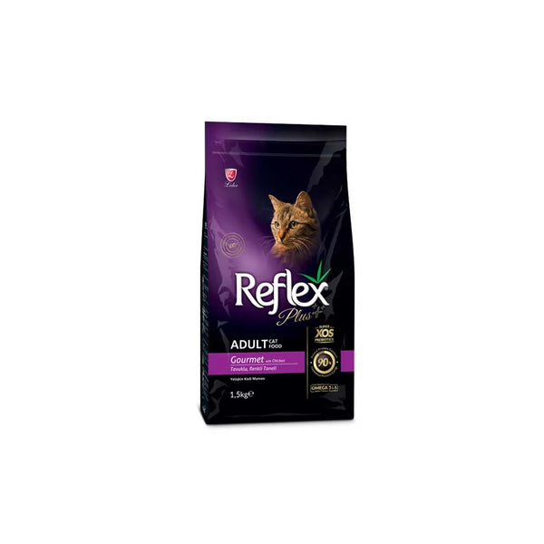 PETS BAKERI Reflex Plus for Mother & Baby lamb and rice dog food 1.5kg bag with kibble and packaging details